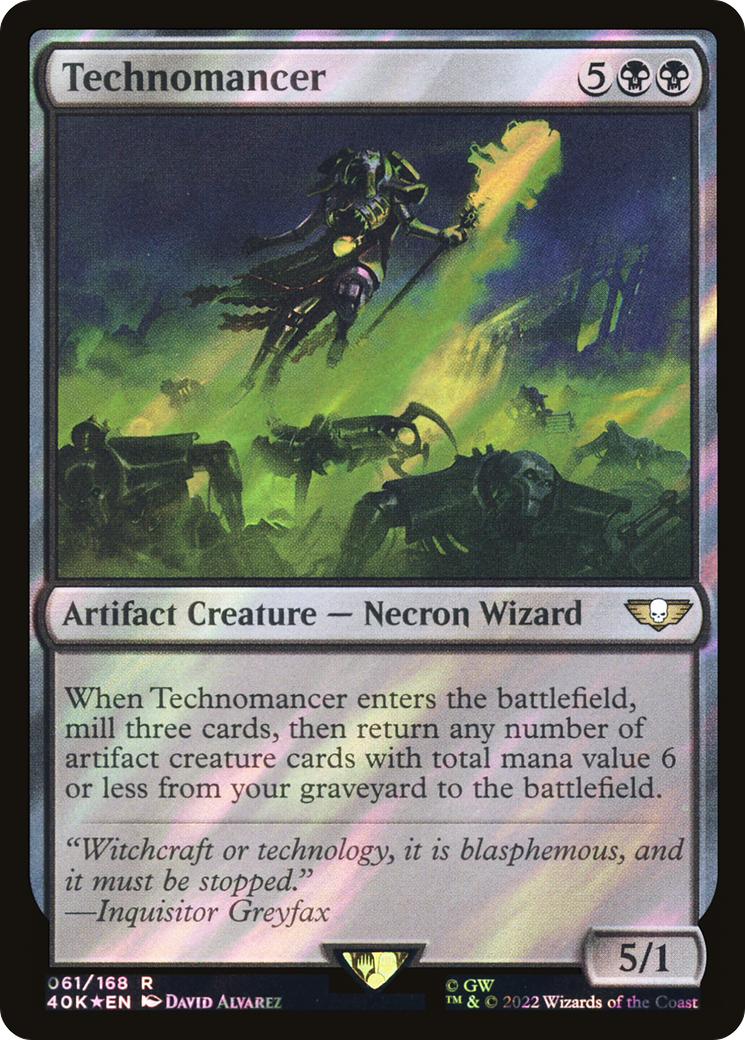 Technomancer (Surge Foil) [Universes Beyond: Warhammer 40,000]