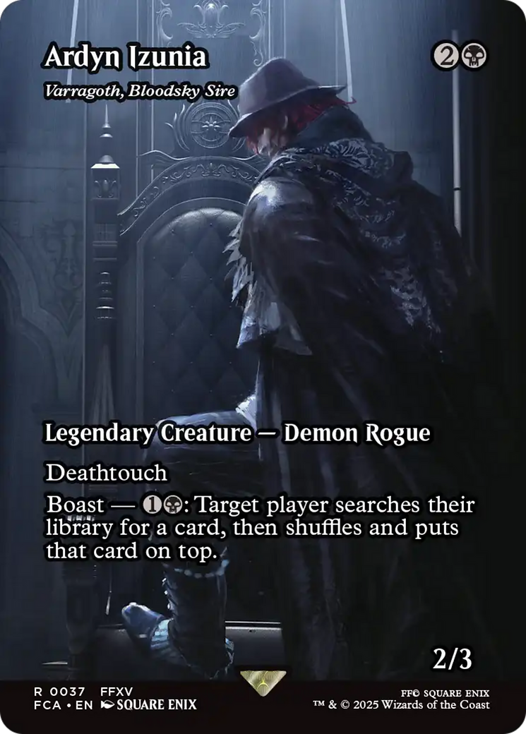 Ardyn Izunia - Varragoth, Bloodsky Sire (Showcase) (FCA-037) - FINAL FANTASY: Through the Ages
