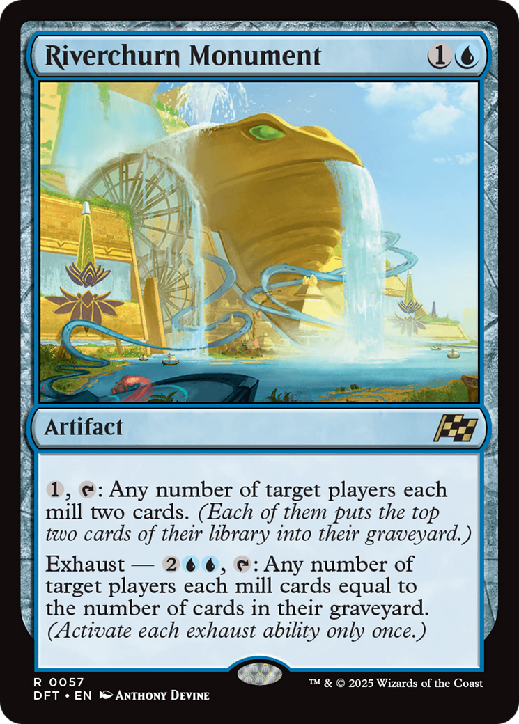 Riverchurn Monument (-057) - Aetherdrift Foil
