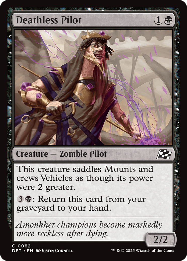 Deathless Pilot (-082) - Aetherdrift