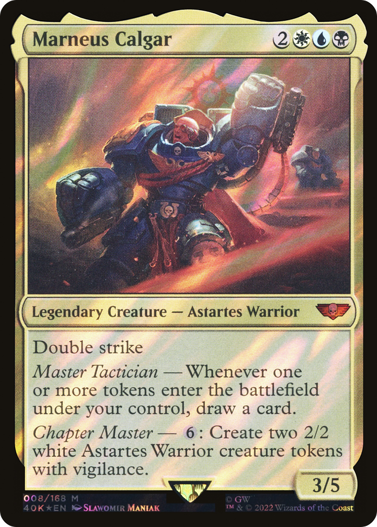 Marneus Calgar (Surge Foil) [Universes Beyond: Warhammer 40,000]