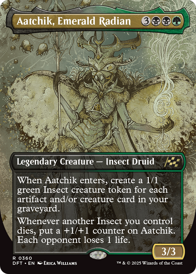 Aatchik, Emerald Radian (Borderless) (-360) - Aetherdrift