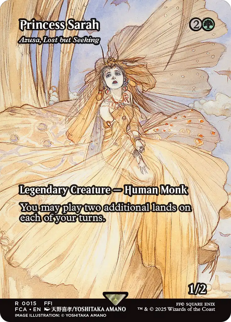 Princess Sarah - Azusa, Lost but Seeking (Showcase) (FCA-015) - FINAL FANTASY: Through the Ages