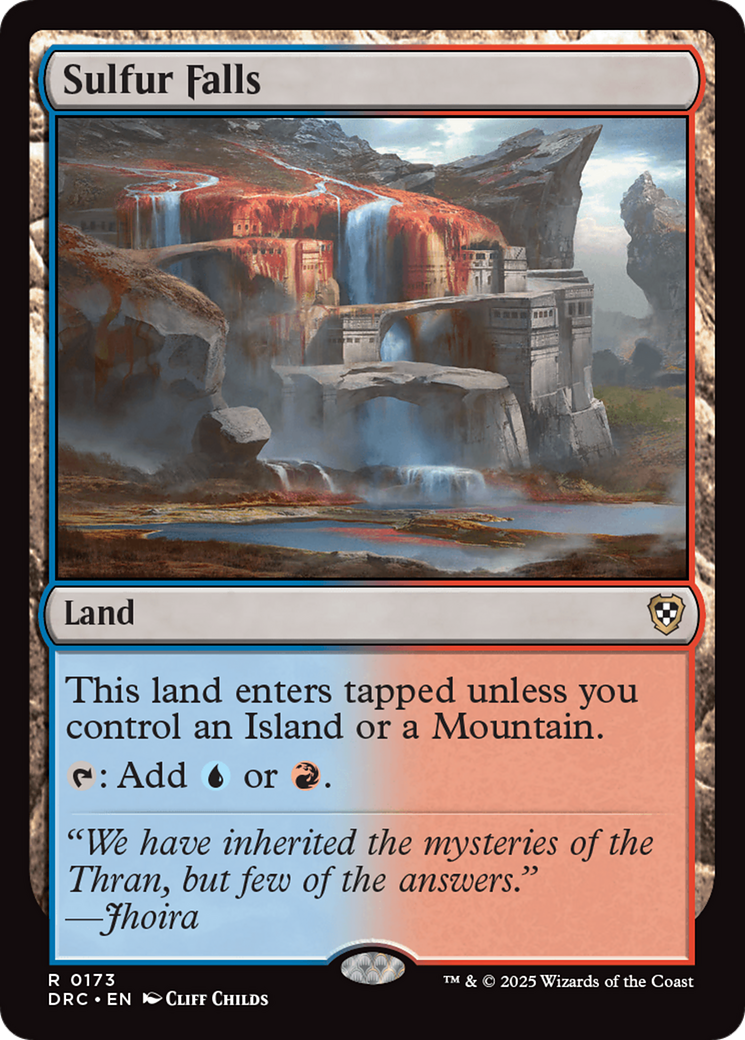 Sulfur Falls (-173) - Commander: Aetherdrift