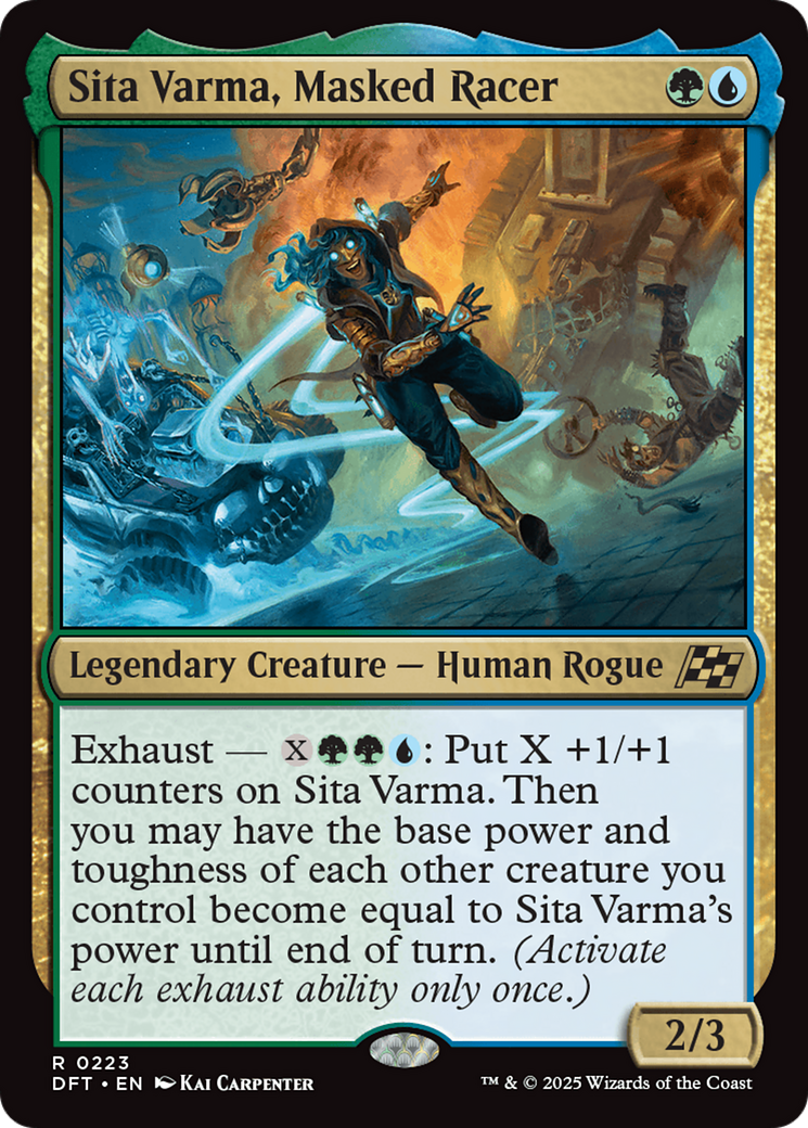 Sita Varma, Masked Racer (-223) - Aetherdrift