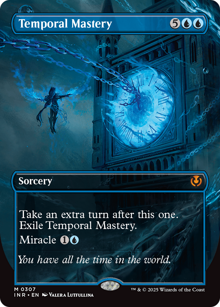 Temporal Mastery (Borderless) (-307) - Innistrad Remastered Foil