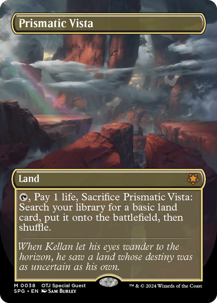 Prismatic Vista (Borderless) [Outlaws of Thunder Junction Special Guests]