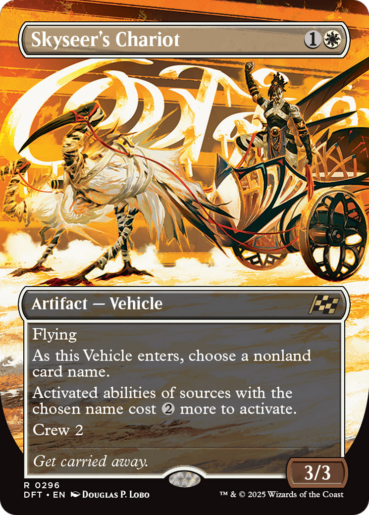 Skyseer's Chariot (Borderless) (-296) - Aetherdrift