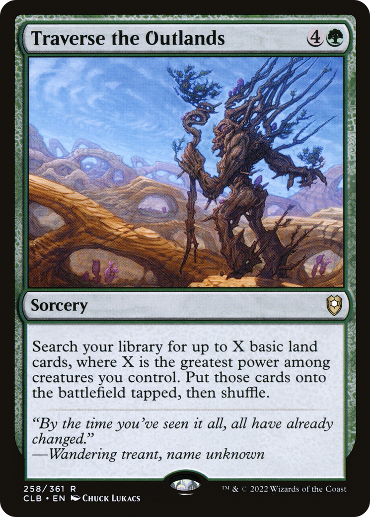 Traverse the Outlands [Commander Legends: Battle for Baldur's Gate]