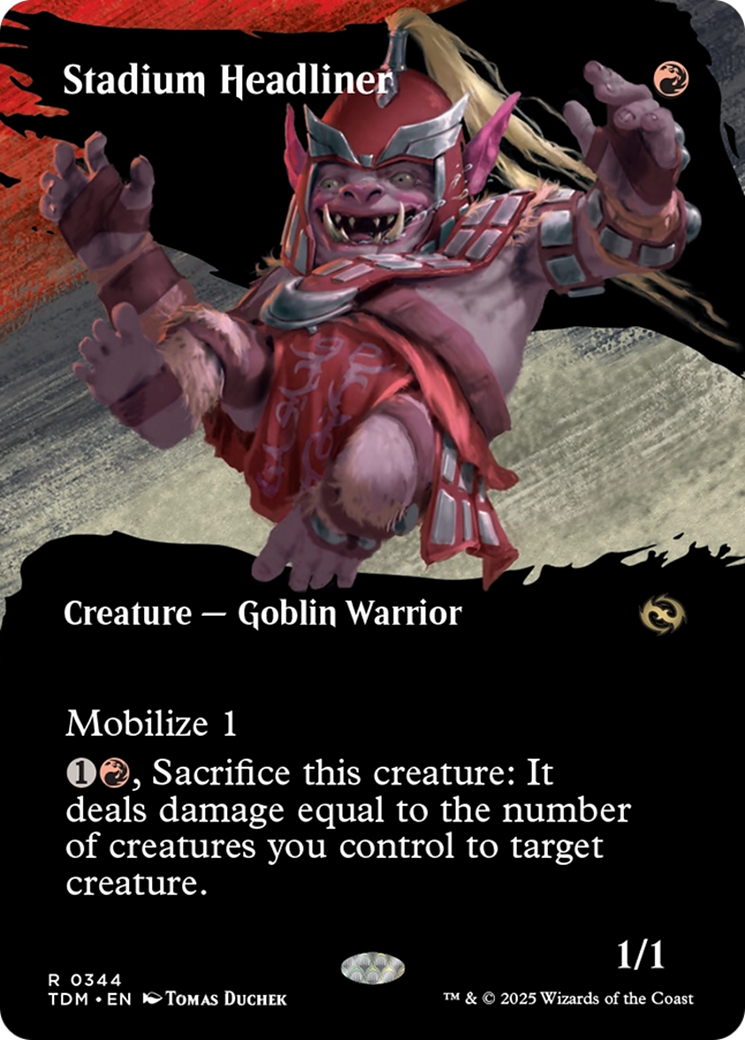 Stadium Headliner (Borderless) (TDM-344) - Tarkir: Dragonstorm