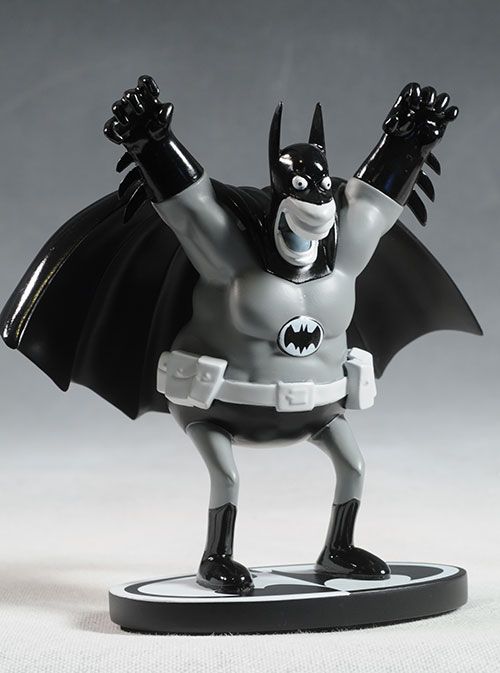 Batman Black & White Statue By Sergio Aragones
