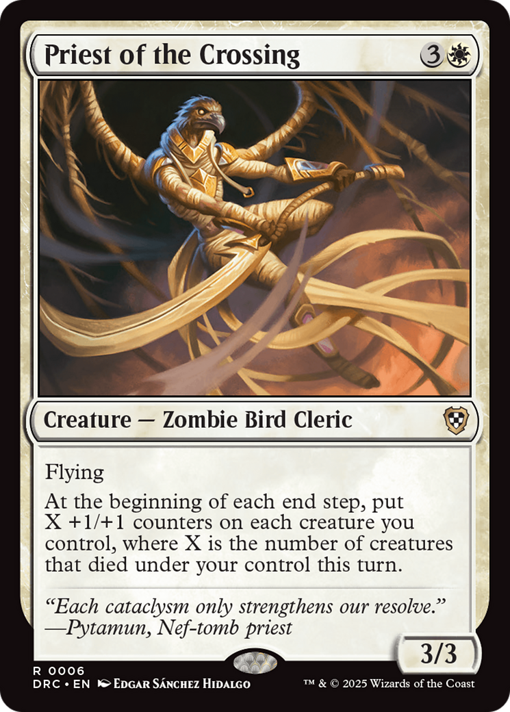 Priest of the Crossing (-006) - Commander: Aetherdrift