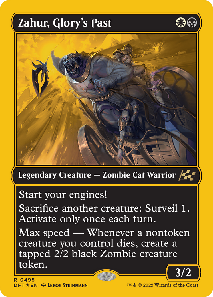 Zahur, Glory's Past (First-Place Foil) (-229) - Aetherdrift