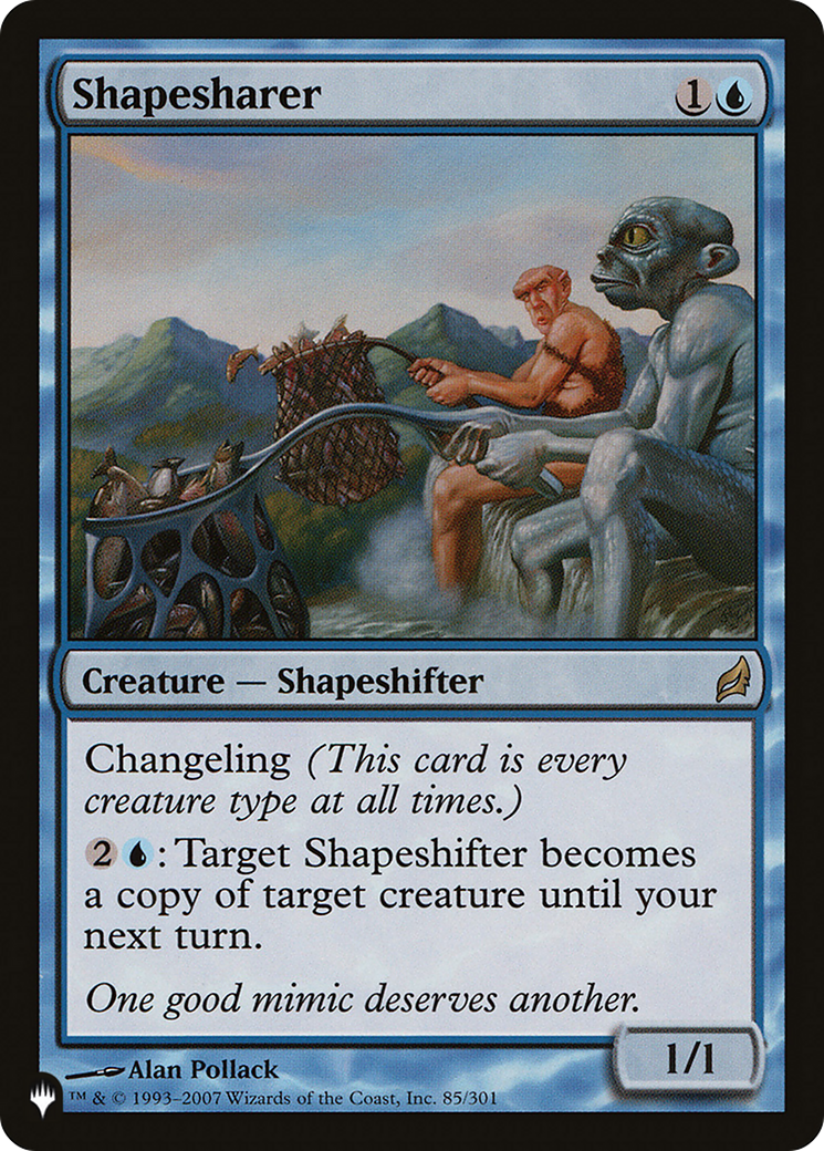 Shapesharer (LRW) (LIST-085) - The List Reprints