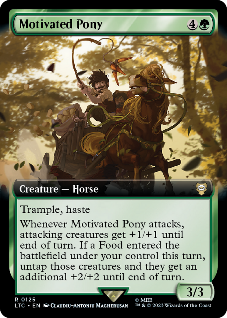 Motivated Pony (LTC-125) - Tales of Middle-earth Commander: (Extended Art) Foil