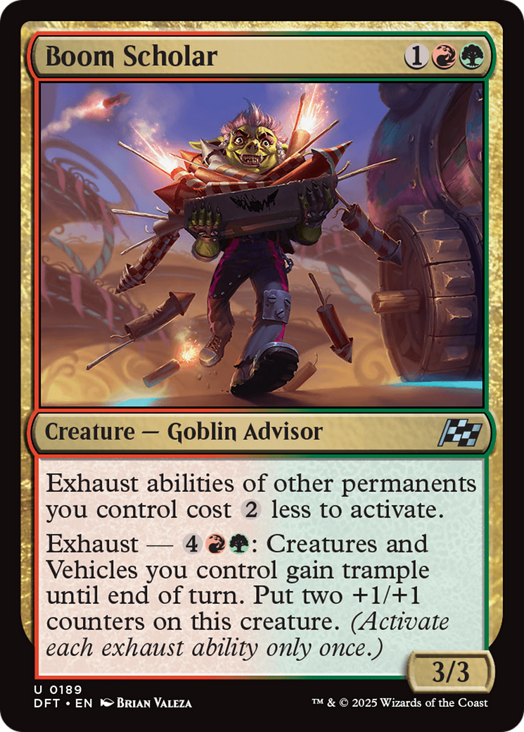 Boom Scholar (-189) - Aetherdrift