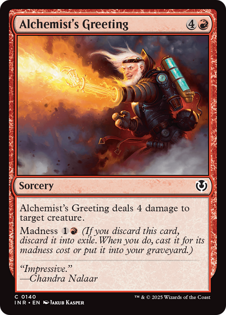 Alchemist's Greeting (-140) - Innistrad Remastered Foil