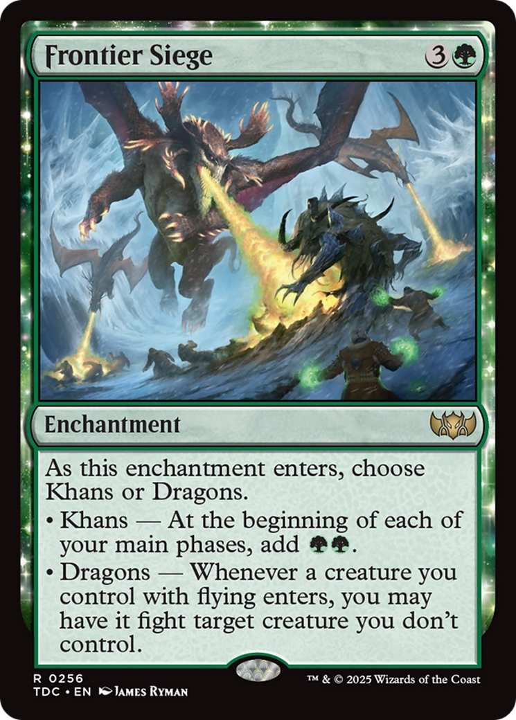 Frontier Siege (TDC-256) - Commander: Tarkir: Dragonstorm