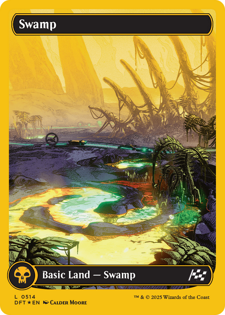 Swamp (0514) (First-Place Foil) (-514) - Aetherdrift Foil