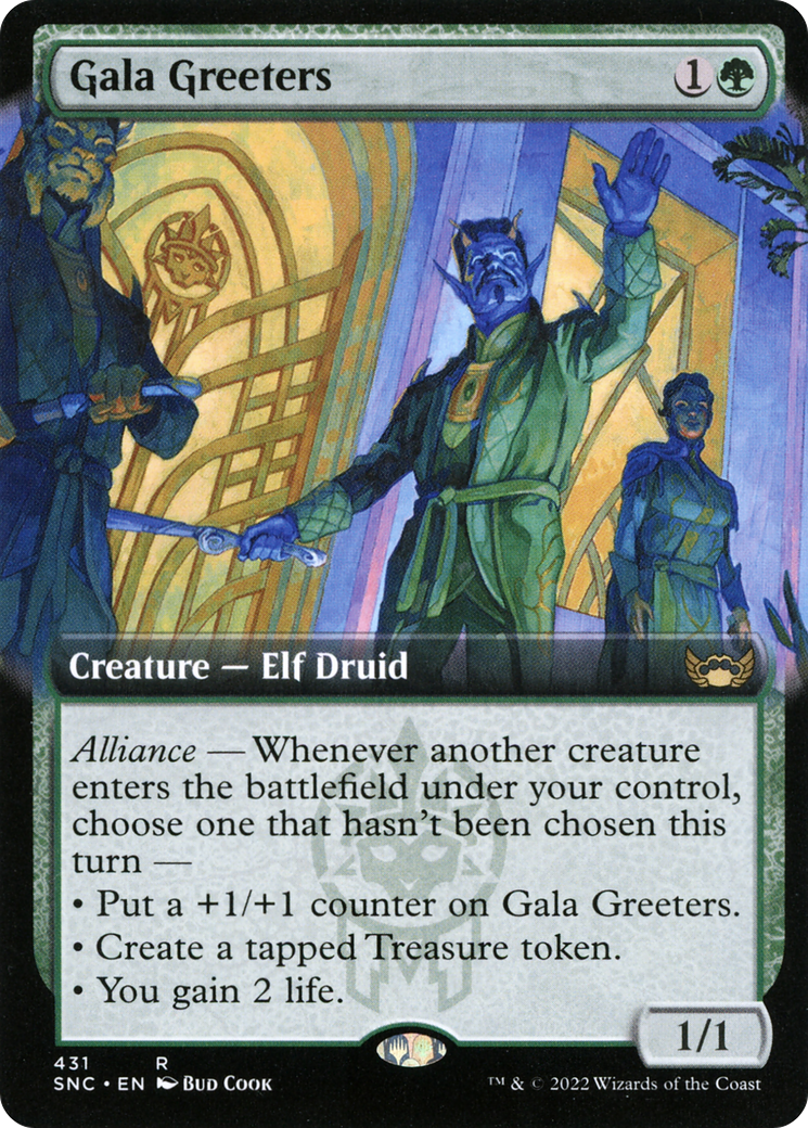 Gala Greeters (Extended Art) [Streets of New Capenna]