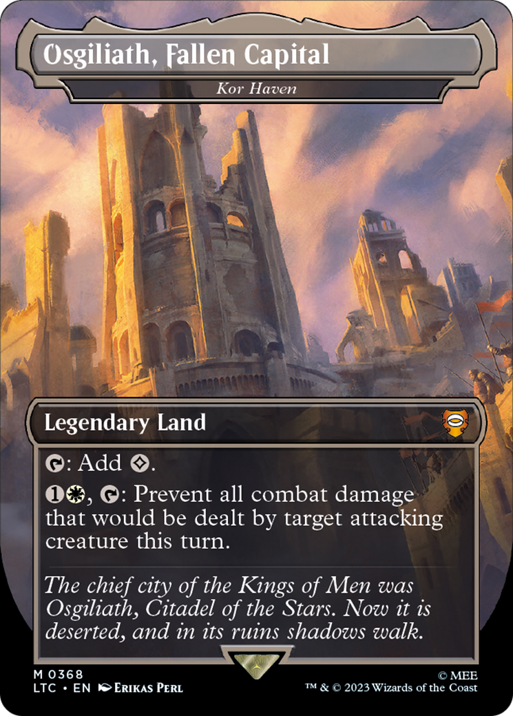 Kor Haven - Osgiliath, Fallen Capital [The Lord of the Rings: Tales of Middle-Earth Commander]
