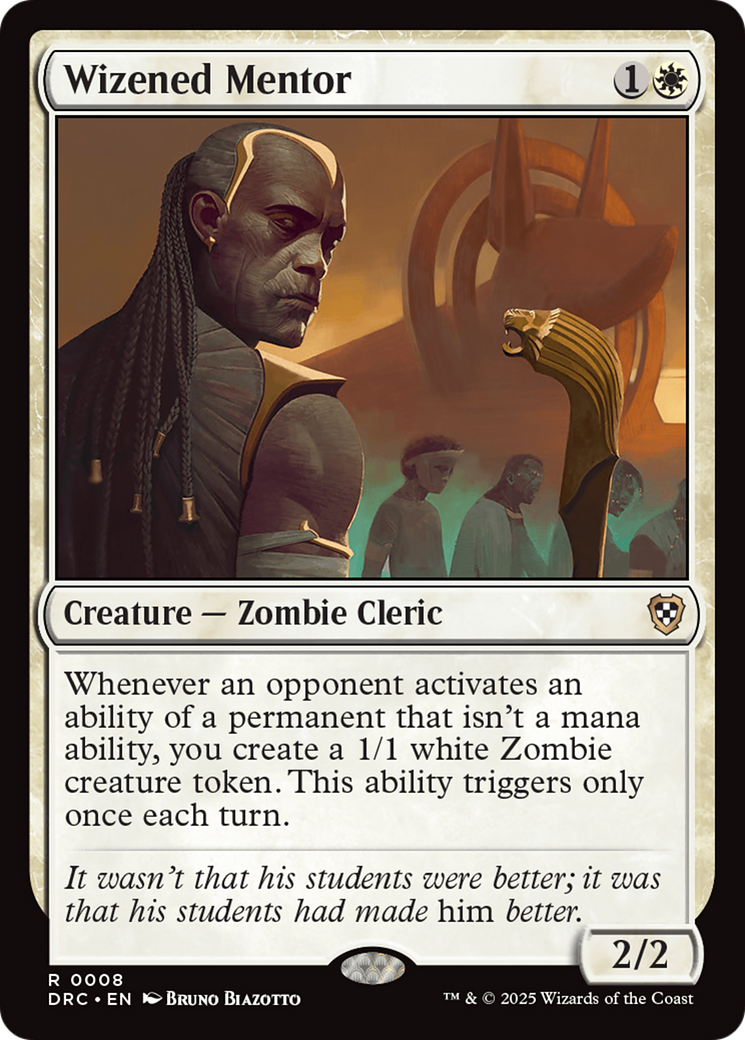 Wizened Mentor (-008) - Commander: Aetherdrift