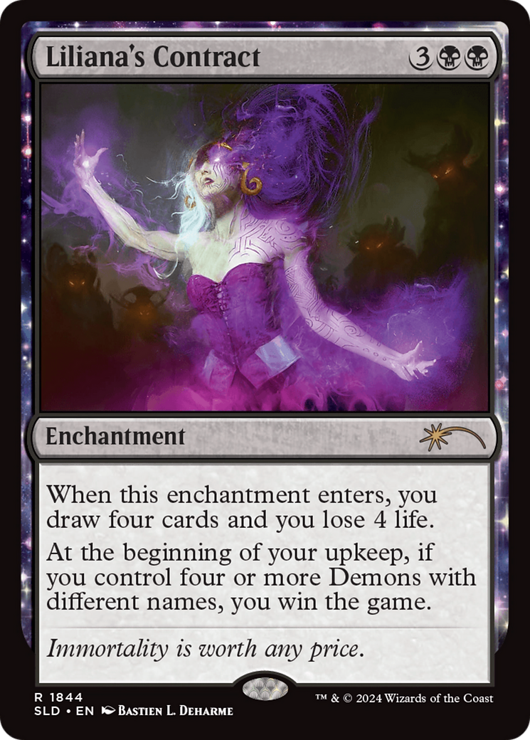 Liliana's Contract (1844) (SLD-1844) - Secret Lair Drop Series