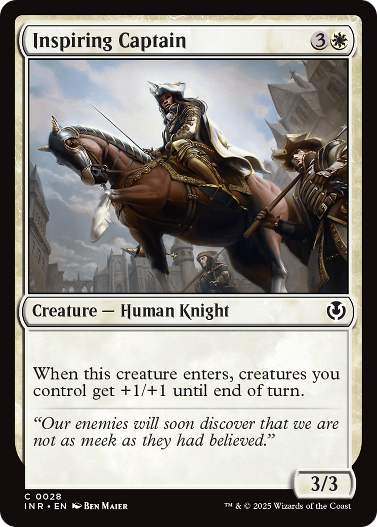 Inspiring Captain (-028) - Innistrad Remastered