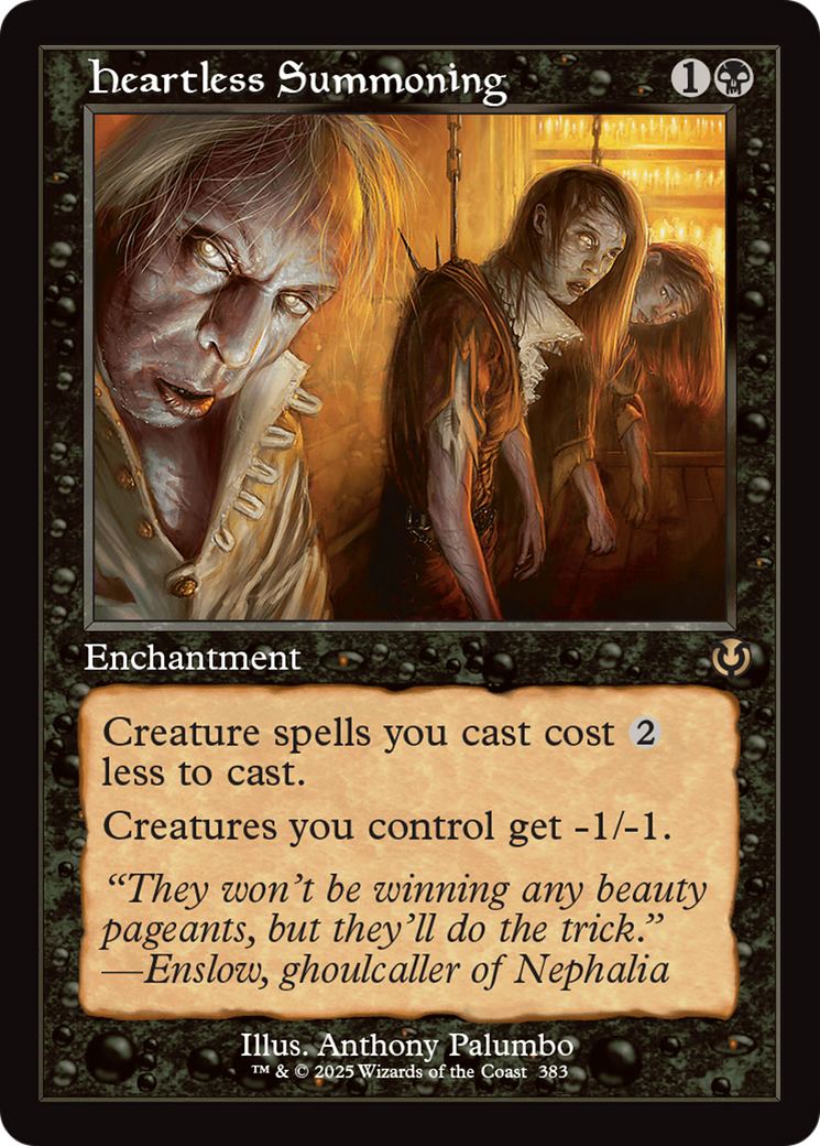 Heartless Summoning (Retro Frame) (INR-383) - Innistrad Remastered Foil