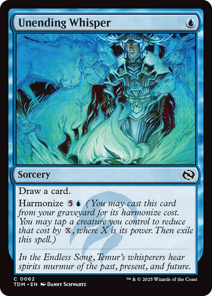Unending Whisper (TDM-062) - Tarkir: Dragonstorm
