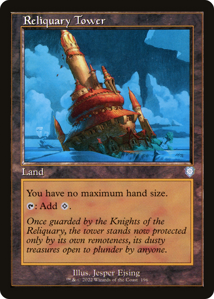Reliquary Tower (Retro) [The Brothers' War Commander]