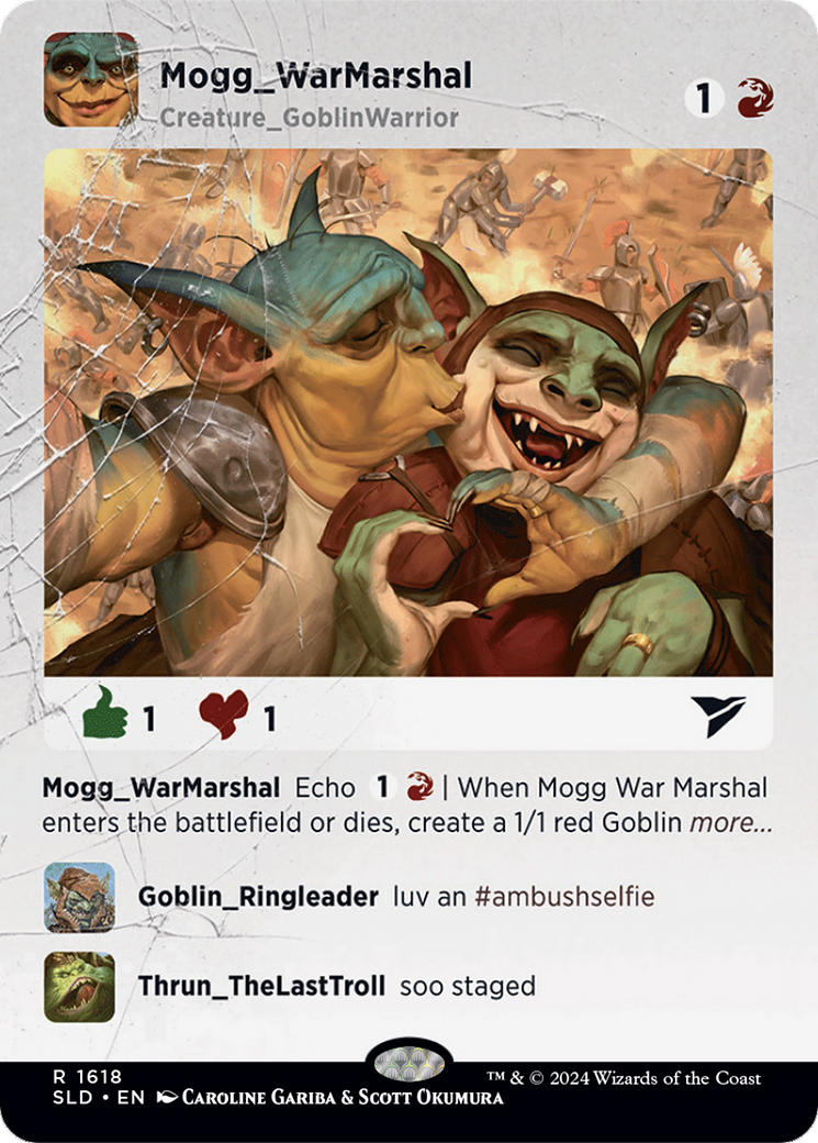 Mogg War Marshal (Rainbow Foil) [Secret Lair Drop Series]
