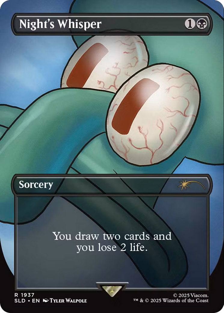 Night's Whisper (SLD-1937) - Secret Lair Drop Series Foil