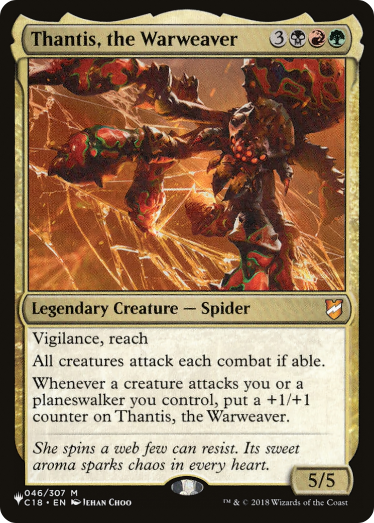 Thantis, the Warweaver [The List Reprints]