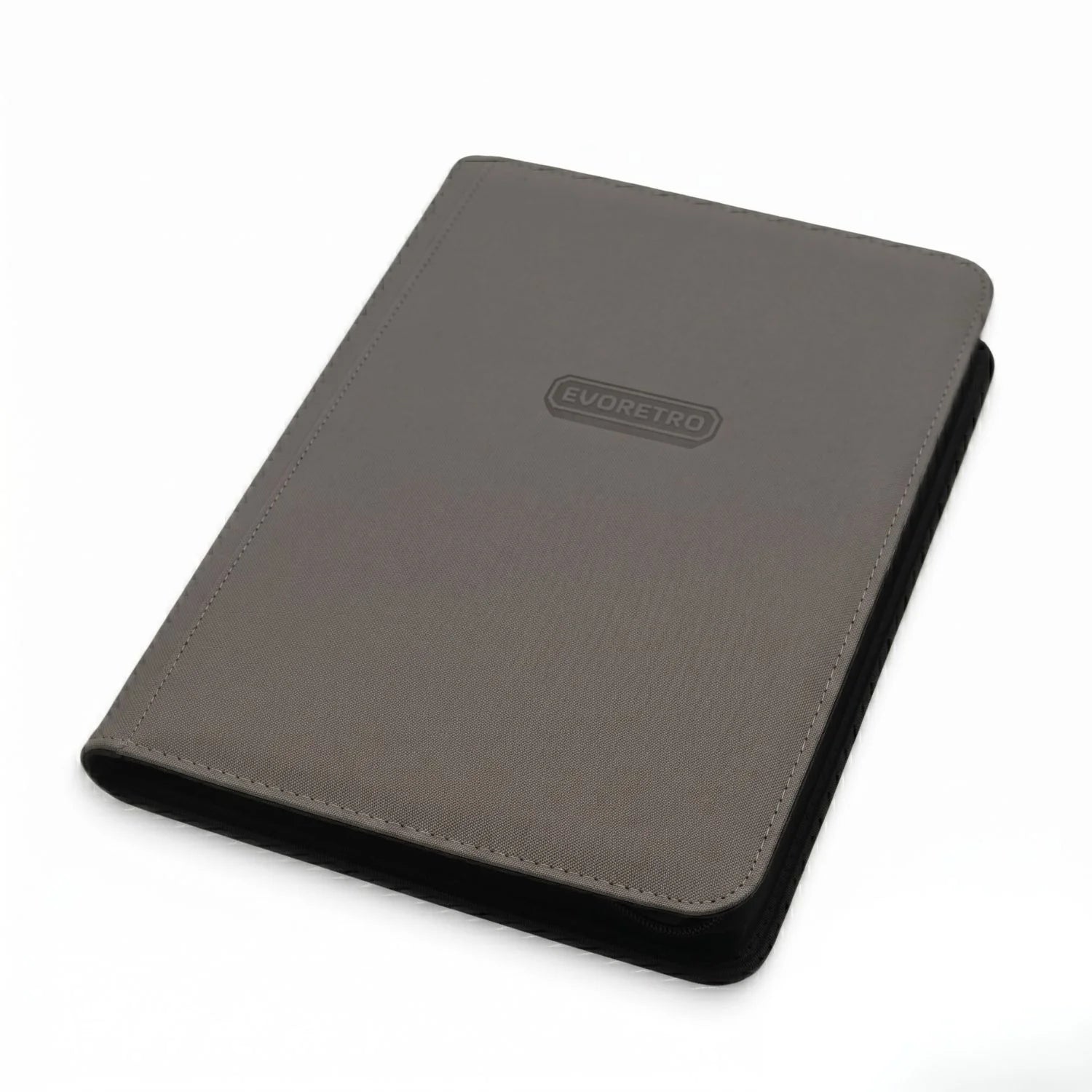 EVORETRO 9-Pocket Zip-Up Trading Card Zipper Binder for 360 cards - Grey