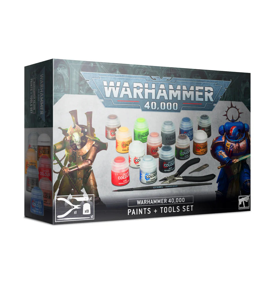 Warhammer 40,000 - Paints + Tools Set