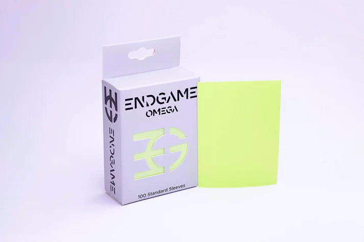ENDGAME: Omega Standard Size Sleeves - Matcha Green (100 Count)
