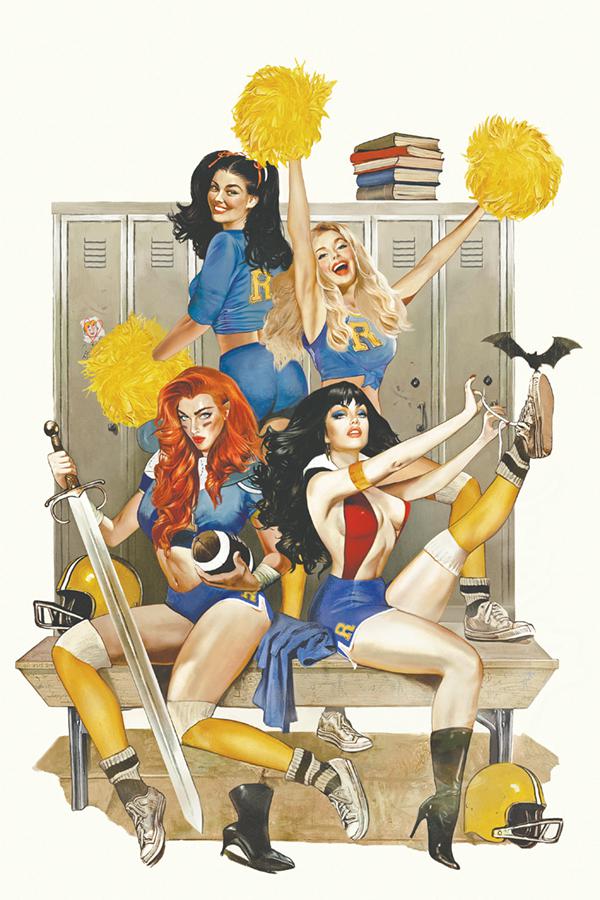 Red Sonja Vampirella Betty Veronica #1 Dalton Virgin