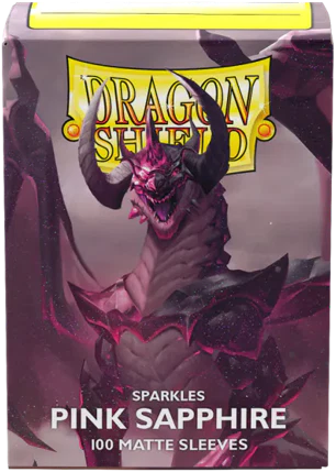 Dragon Shield - 100ct Standard Size - Matte Pink Sapphire