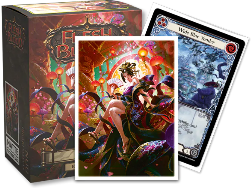 Dragon Shield - 100ct - Nuu Art Sleeve Flesh and Blood