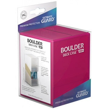 Ultimate Guard - Boulder 80+ Rhodonite (Pink)