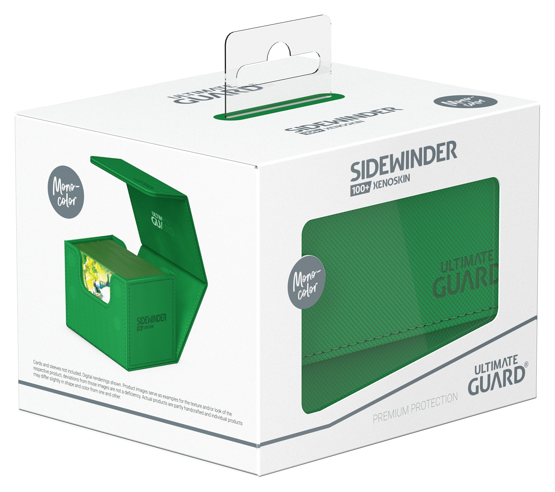 Ultimate Guard - Sidewinder Xenoskin 100+ Monocolour Green
