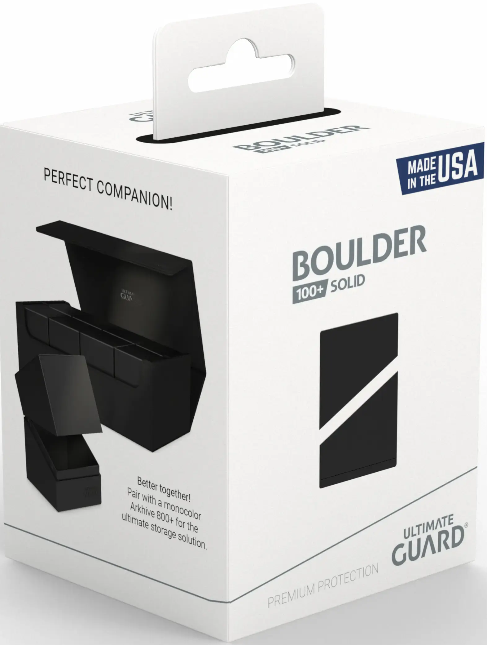 Ultimate Guard - Boulder 100+ Solid Black