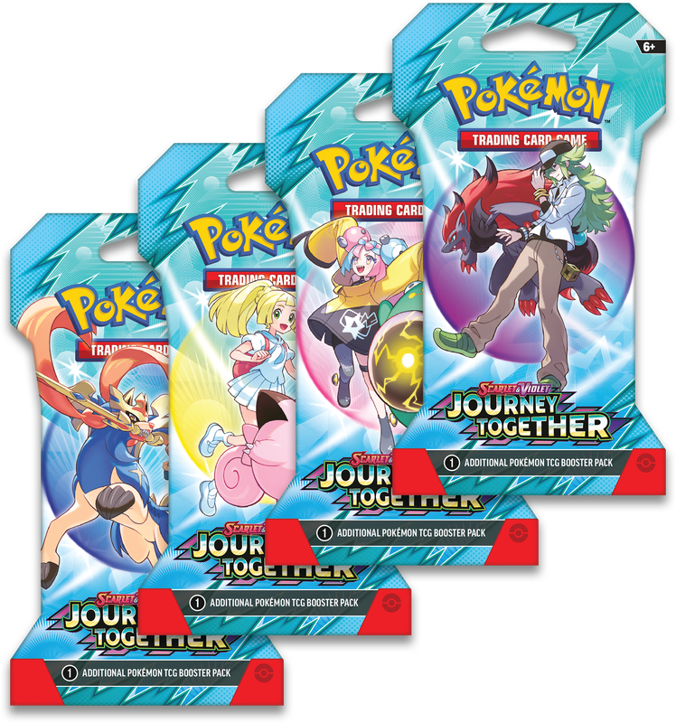 Pokemon - Scarlet and Violet - Journey Together - Sleeved Booster Pack