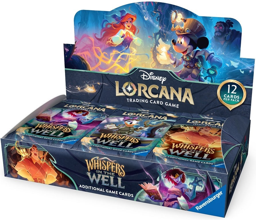 Disney Lorcana: Whispers in the Well - Booster Box (Pre-Order)