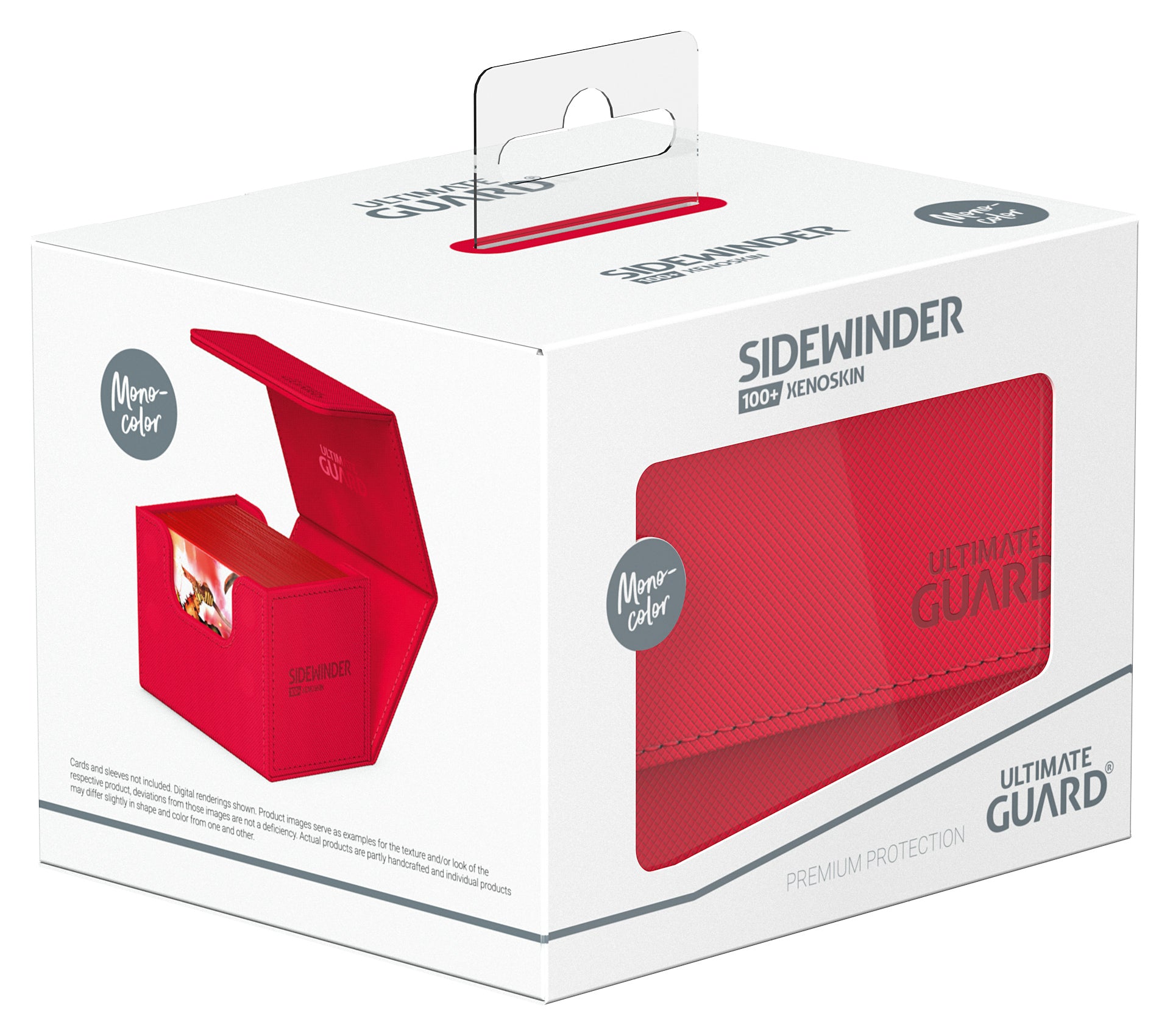 Ultimate Guard - Sidewinder Xenoskin 100+ Monocolour Red