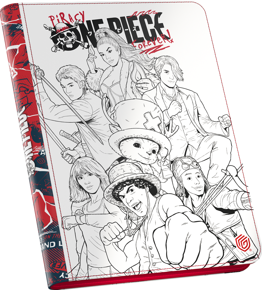 Ultimate Guard - Zipfolio 360 Xenoskin - Netflix One Piece Sketch