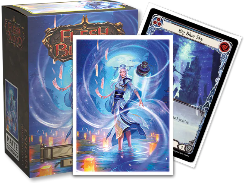 Dragon Shield - 100ct - Enigma Art Sleeve Flesh and Blood