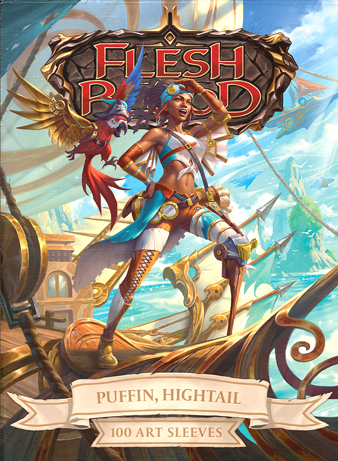 Dragon Shield - 100 ct - Puffin, Hightale Flesh and Blood Sleeves