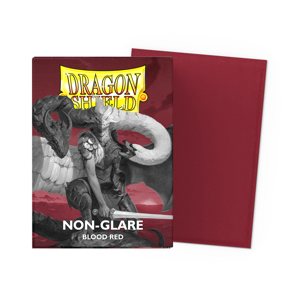 Dragon Shield: Standard 100ct Sleeves - Matte Blood Red (Non Glare)